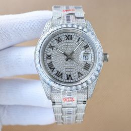 AAA Diamond Luxury Wrists Montre à la date de mouvement automatique Mécanique Classic Designer 41 mm Fine en acier Sapphire Watch for Men Calendar Imperproof
