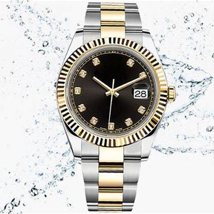 aaa Diamonds Horloge 41mm 36mm Heren Automatische 31mm 28mm Dames Quartz Horloges Met Doos Saffier waterdichte polshorloges roestvrij staal Luxe Horloge dhgate horloge