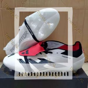 AAA Gift Sac Boots Précision + Tongue Elite FG Boots Metal Spiks Football Cilats Mens Soft Cuir Soft Soccer Eur 36-46 Taille 860