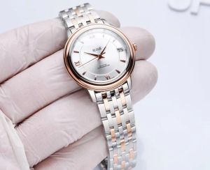 AAA Cadeaux pour les femmes Montres-bracelets Omeg Marque de luxe 2023 Nouvelles montres pour femmes Montre à quartz Top Luxe Bracelet en acier dame Mode DE Montre de luxe