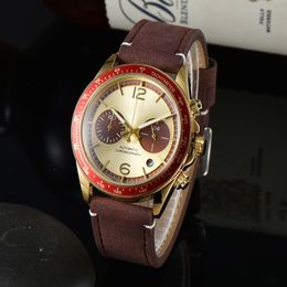 AAA Hoge Kwaliteit Luxe Heren Volledige Functie Sporthorloges Designer Quartz Militaire Horloge Mannelijke Klok Hete artikelen Reloj de Pulsera