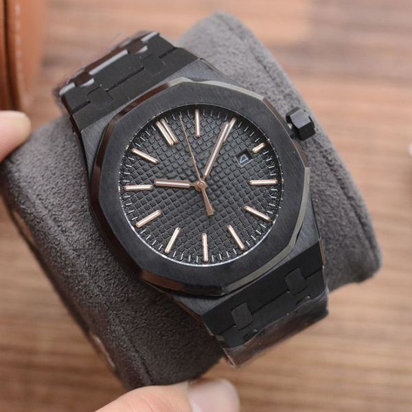 AAA Haute Qualité Hommes Montre Audexxx Pigxxx Luxe Hommes 41mm Montre En Acier Inoxydable Saphir Silicone Bande Calendrier Montre Creux Designer Sport Hommes Montre Cadeau