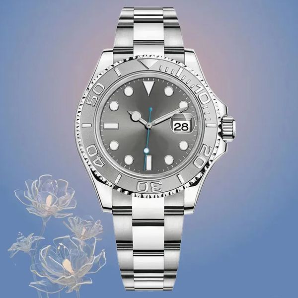 Aaa montres pour hommes de haute qualité 40mm designer montres automatiques 2813 mouvement super lumineux étanche lentille en verre saphir montre de luxe pour cadeau