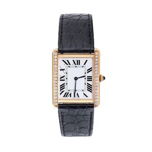 aaa Herenhorloge van hoge kwaliteit diamanten dameshorloge automatisch 22/27/31 mm lederen band quartz mechanisch afneembaar horloge Premium cadeau aanbevolen koppels horloge