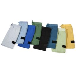 Pantalones cortos de calidad AAA Hign Diseñadores de marca para hombres Pantalones cortos topstoney Algodón Clásico Bordado Insignia Playa Pantalones de baño Pantalones cortos casuales