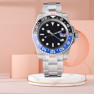 aaa luxe horloge modeontwerper roestvrij staal automatische mechanische horloges 40MM keramische bezel luxe horloges reloj hombre Whatches hoge kwaliteit