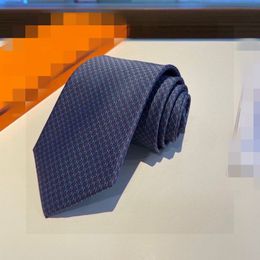 AAA New Designer Ties Cravate en soie de mode 100% Designer Jacquard classique tissé à la main Cravate pour hommes de mariage Cravates décontractées et d'affaires avec boîte d'origine