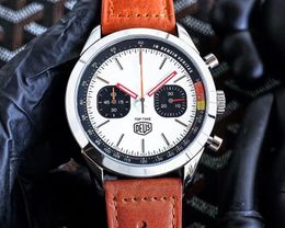 AAA neue Luxus-Herrenuhr Quarz Endurance Pro Chronograph 4 mm Lederarmband 1884 Herrenuhren Hardex-Glas-Armbanduhren Breitling 002