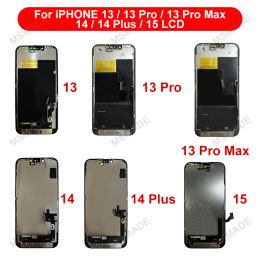 AAA +++ OLED X Pantalla para iPhone XR XS MAX LCD Reemplazo para iPhone 11 12 Pro Max Display 13 14 Plus LCD 12 Mini 13 Mini 15