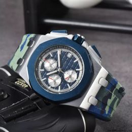 AAA Orologio Uomo Nuevo reloj de moda para hombre Movimiento de cuarzo automático Reloj de pulsera resistente al agua de alta calidad Pantalla de hora Correa de metal Reloj popular de lujo simple