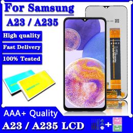 AAA + Quality A235 LCD pour Samsung A23 A235F SM-A235F / DS Affichage de l'écran tactile Assemblage de l'écran tactile pour Samsung A23 4G LCD