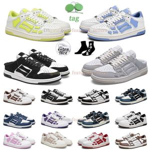 AAA Quality Des Chaussures Youth Platform Trainers Chaussures décontractées Luxury Luxury Sneakers Men Femmes Skate Bone Chaussures Green Designer Run Shoe White Cuir Cuir Casual