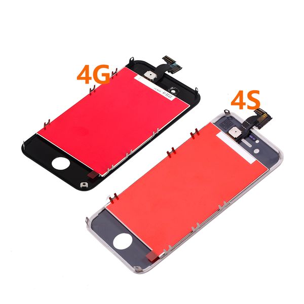 LCD AAA +++ Quality avec des cadeaux pour l'iPhone 4 4S 5 5S SE TOCT Screen Digitizer LCD pour l'iPhone7 8 X XS XR Assembly Remplacement