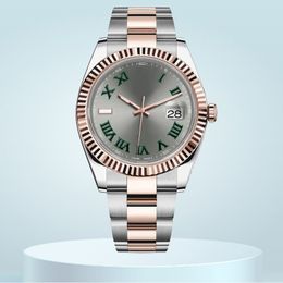 AAA qualité hommes montre montres de créateurs 8215 mouvement 36mm 41mm montre femmes saphir étanche cadran en chiffres romains en acier inoxydable intermédiaire or montre de luxe