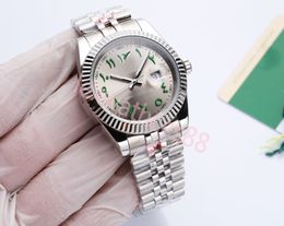 AAA-kwaliteit herenhorlogefabriek platina 41 mm dagdatum ijsblauw Arabisch zeldzaam automatisch mode-romeinse cijfers polshorloge opvouwbare mechanische horloges originele doos