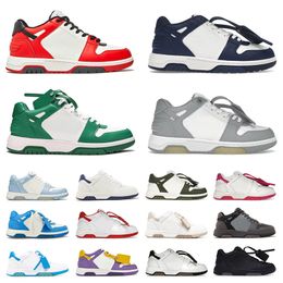 AAA Quality Out Of Office Outdoor Shoe Men Femmes Blanc Blanc Navy marine bleu rouge rose orange Designer Chaussures Running Shoe Sports Sneakers Trainers