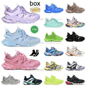 Avec box balenciaga balencaigas track 3.0 runner des chausssures hommes femmes balenciaga's tracks pant 3 balenciagaa balenciga tess.s all black plateforme 【code ：L】 baskets scarpe