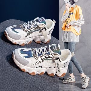 AAA + chaussures de course femmes printemps et automne 2024 nouveau populaire respirant polyvalent décontracté semelle épaisse petit blanc sport tendance baskets femmes formateurs