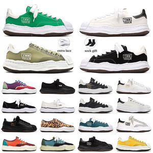 AAA + Diseñador de alta calidad MMY Maison Mihara Yasuhiro Zapatos Mujer Hombre Blakey Sole Canvas Lows Plataforma Zapatillas Wayne Peterson23 Cuero Low-Top Baker Sport Trainers