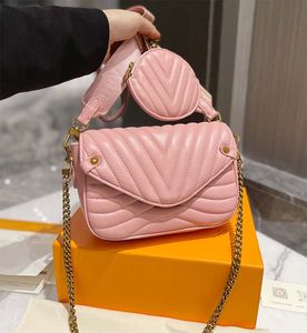 AAA Top Quality Louiseitys Bag Luxurys Handbag Vuttonse Bag Designer Handsbag New Wave Multi-Pochette Tote Sacs pour femmes Luxury Crossbody Bag Messenger Sac de messager