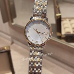 AAA Kijk voor Endesigner Watch Women Luxury New Brand Women Watch Fashion with Diamonds Crystal Design Quartz Horloges Leisure Rose Gold roestvrijstalen staalklok