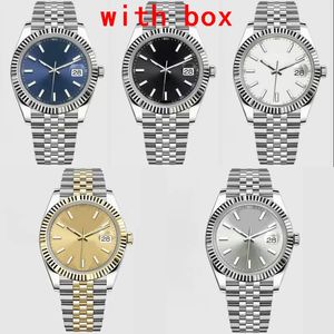 Relojes AAA para hombre datejust exquisito orologi día de San Valentín 36/41 MM correa plateada reloj helado 28/31 MM regalos navideños 116234 reloj de gama alta para mujer xb03 B4