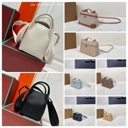 LP Bucket Bag oveja Falas de alta calidad de cuero genuino Loro LP19 LP27 Bolsos Bolsos de estilo de vida de lujo Soft Bolsas de mujeres 2015 240229