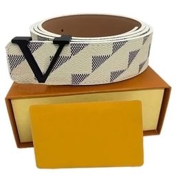 AAAAA V Belts para hombre Desinger Belt Fashion Accesorios para mujer Carta de lujo Cantalla Big Gold Buckle de alta calidad Strap de negocios casuales ++++++++