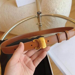 Mode gesp 2,5 cm breedte echte Triomph Belts voor vrouwelijke ontwerper Ceinture Luxe hoogwaardige damesleren riem vrouwen tailleband ceinture gladde gesp glad