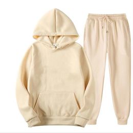 AAAAA1 Dames Tweede stuk sets Classical Spring Cardigan Hoodie Simple Casual Pant Fashion Tracksuit High Steemt Element Dameskleding S-2xl