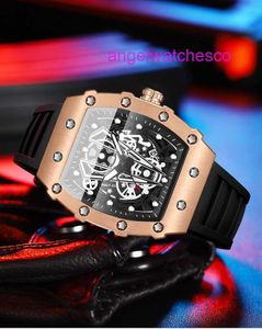 Aaadeigner Mens Luxury Mechanics Riche Mlle Wristwatch Original Watches BestSelling New Online Celebrity avec le même haut