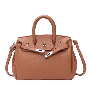 Aabirdkin Designer Totes Sac Advanced Big Bag Femme Femme Buckle Hands Sac à main Red One épaule Messenger Sac UOKP