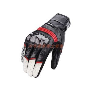 Aagv Gants Agv Fibre de Carbone Voiture de Course Tout-Terrain Gants d'équitation Anti-Chute Chevalier Moto Homme et Femme Toutes Saisons Universel Sf0k