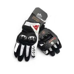 Aagv Gants Agv Gants d'équitation en fibre de carbone pour moto lourde en cuir résistant aux chutes, imperméables, confortables pour hommes et femmes, été quatre saisons Kwab