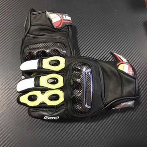 Aagv Handschoenen Agv Ruiterhandschoenen Racing Zwaar Motorrijden Uitrusting Anti Drop Koeienleer Waterdicht Ademend Zomer Mannen en Vrouwen Cbh0