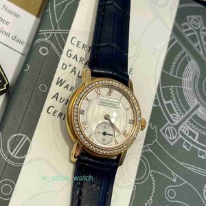 Aaip Watch Luxury Designer Jules Series 18K Gold rose Original Diamond Inralide Manual Mechanical Watch for Women 77209Or
