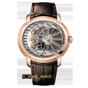 AAIP Watch Luxury Designer Millennium Series 18K Rose Gold Automatisch mechanisch horloge Heren 15350or Authentiek