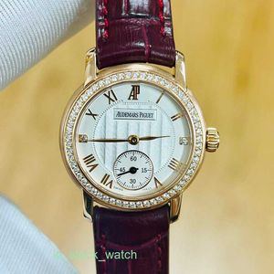 AAIP Watch Luxury Designer Watch Womens Jules Series 77209or Originele Diamond 18K Rose Gold Manual Mechanical Watch