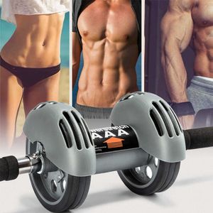 Ab Rollers AB Roller Sport Abdominaal wiel Oefenapparatuur Training Muscle Trainer Weight Barbell Push-Up Roller Nonoise Home Gym Fitness HKD230718