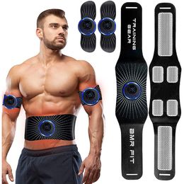 Ab Rollers Abs Stimulator Spiertoner Stimulerende riem Abdominaal trainingsapparaat USB Oplaadbaar Draadloos Fitness Workout Equiment 230605