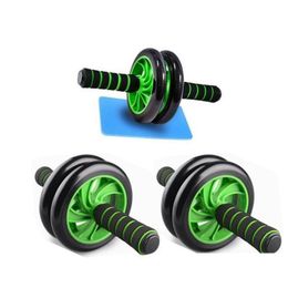 AB Rollers Double ronde roue abdominale saine Muscle masculin NT Santé Hine Roller Perte de poids Exercices Drop Livraison Sports de plein air Fi Dhi1N