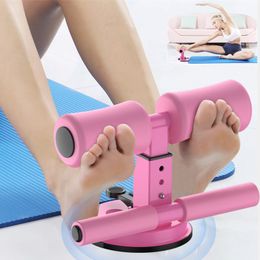 AB Rollers Gymapparatuur Uitgeoefende buikwapens Maagdijbakken Legsthin Fitness Zuiging Cup Type Sit Up Bar Self-Suction Abs Machine 230530