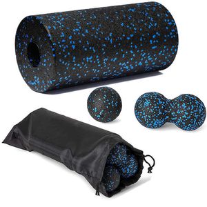 Ab Rollers Yoga Colonne Yoga Roller Fitness Balle De Massage Ensemble Pilates Exercice D'étirement Musculaire EPP Balles À Rouleaux En Mousse Haute Densité HKD230718