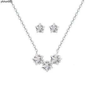 Abao S999 Collier en argent sterling petite étoile pour femme Luxe léger et unique avec un design de clavicule Sens du luxeh Ighe Ndw Omensg Iftf Ora Utumna Intern Nqax