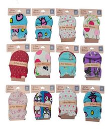 Abaodo Brand New Design Baby Mittens 100 coton Gants nouveau-nés bébé Gauntlets Anti Catch Gants Top Quality6099180