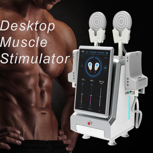 Estimulador muscular Abdominal Ems Ems electromagnético Construcción de músculos Entrenador de cadera Escultura corporal Levantamiento de glúteos electromagnético pulsado de alta intensidad Escultura corporal