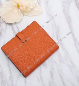 Aber de haute qualité à court Femmes Wallet Beaucoup de dames Département d'embrayage Petit Porte-monnaie Porte-monnaie carte Slim Femme Zipper Mini Portefeuilles