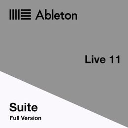 Versions complètes de la suite Ableton Live 11