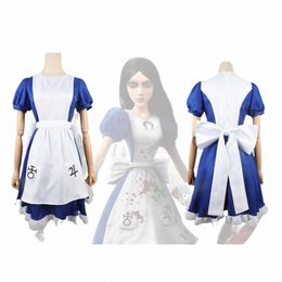 Aboutcos Game Alice Madn Returns Cosplay Kostuum Princ Dr Maid Dr Made Halen Party Maid Dr Apr Voor Vrouwen L3rY #