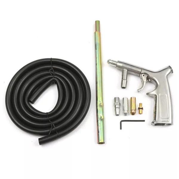 Kit de pistolet de sablage à alimentation par siphon d'air pour sablage au sable abrasif